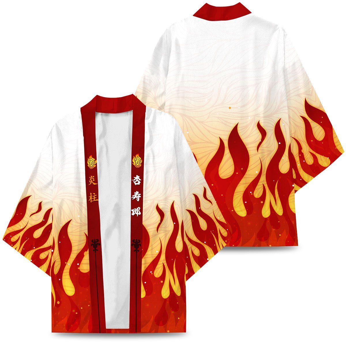 Kyojuro Fire Kimono FDM3107 S Official Anime Kimono Merch