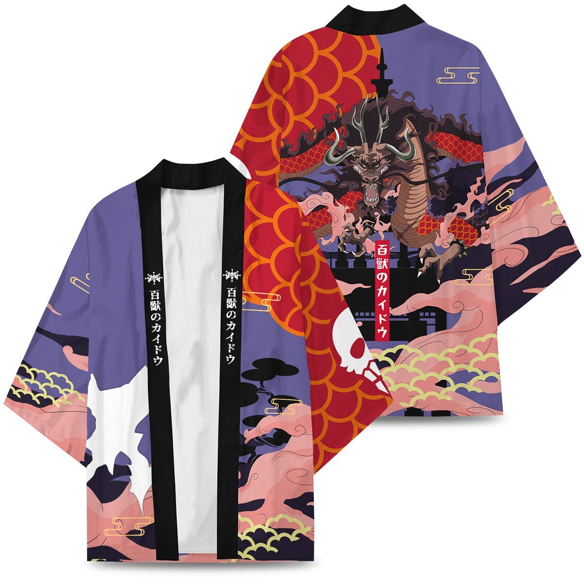 OP Kaido Kimono FDM3107 S Official Anime Kimono Merch