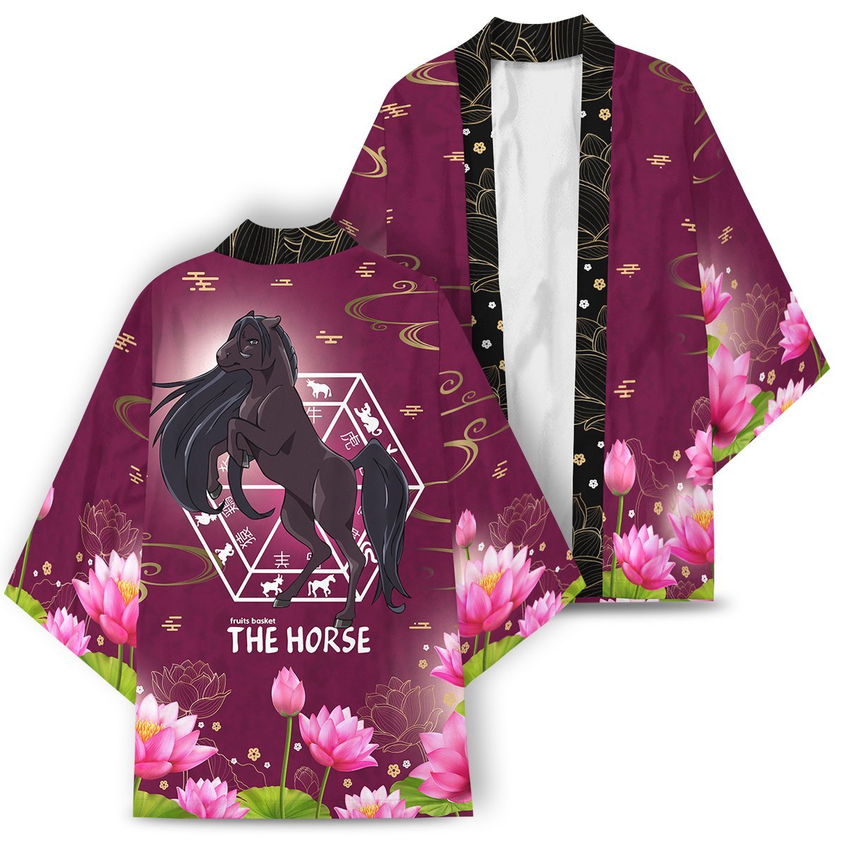 Rin The Horse Kimono FDM3107 S Official Anime Kimono Merch