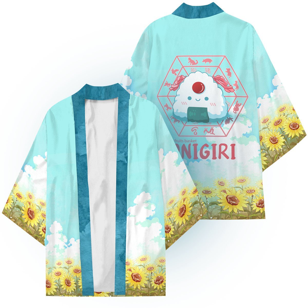 Tohru the Onigiri Kimono FDM3107 S Official Anime Kimono Merch