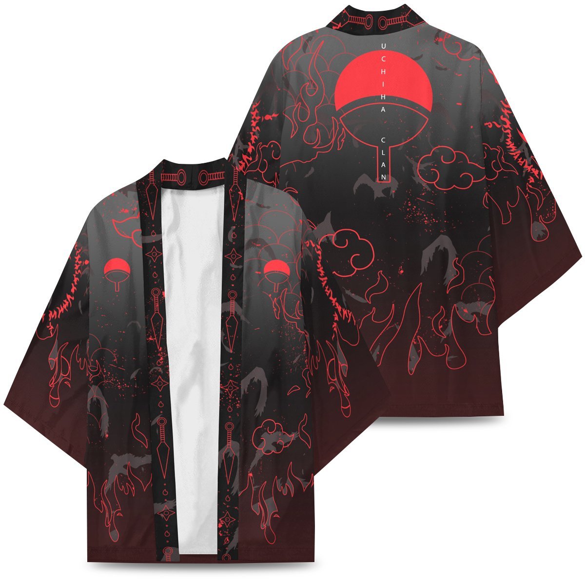 Uchiha Emblem Kimono FDM3107 S Official Anime Kimono Merch