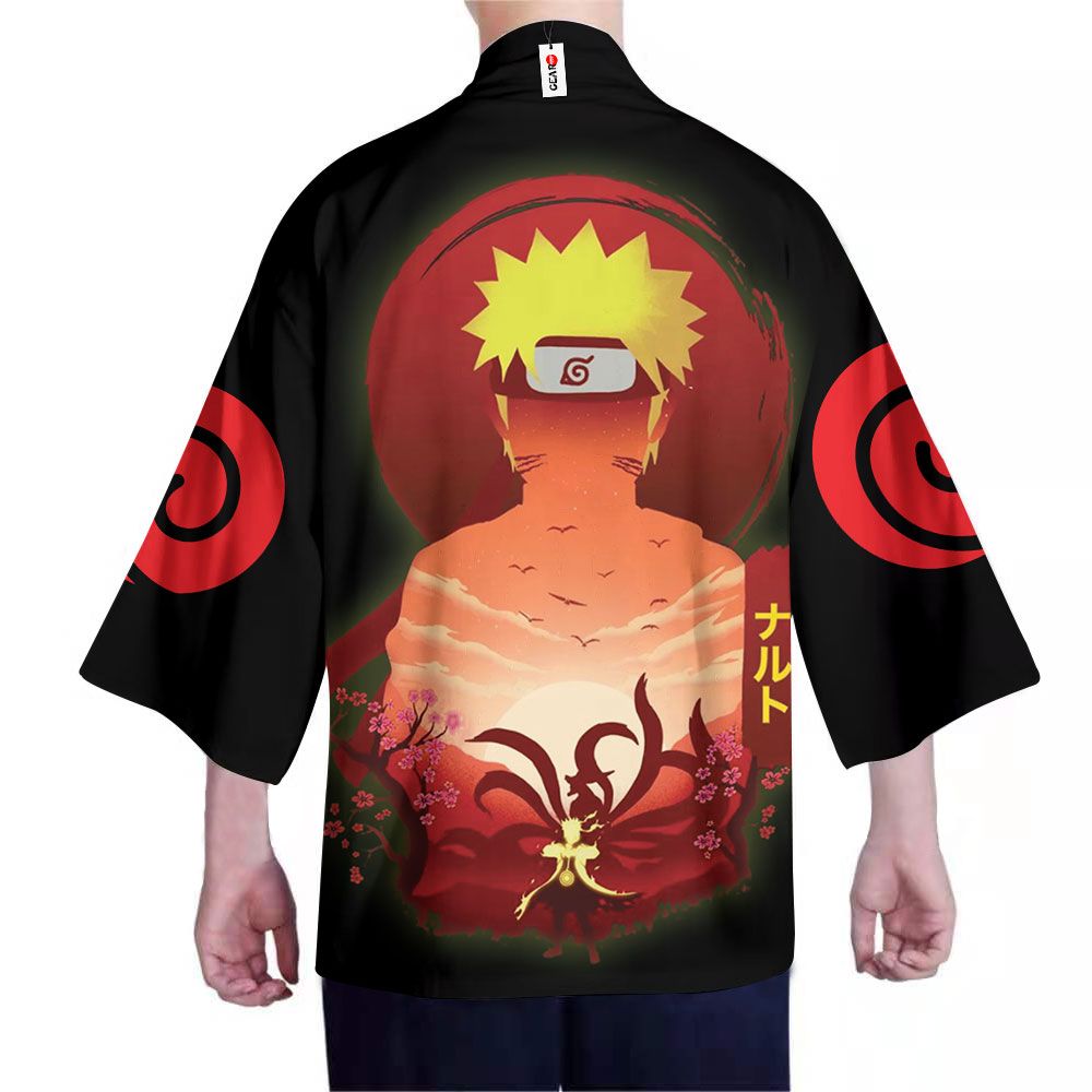 Uzumaki Naruto Kimono Custom Anime Naruto Merch Clothes GOT1308 Unisex / S Official Anime Kimono Merch