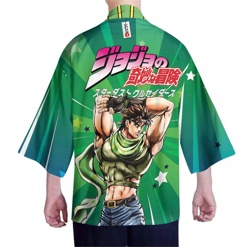 Joseph Joestar Kimono Anime JoJo's Bizarre Adventure Merch Clothes GOT1308 Unisex / S Official Anime Kimono Merch