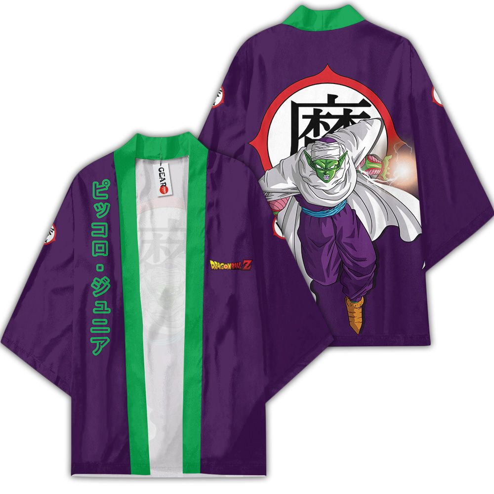 Piccolo Kimono Custom Anime Dragon Ball Z Merch Clothes GOT1308 Unisex / S Official Anime Kimono Merch