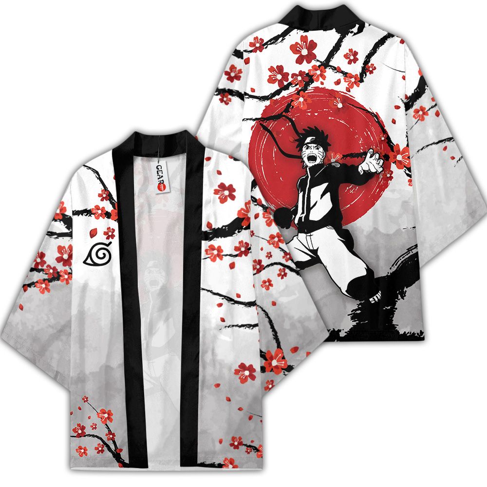 Naruto Kimono Custom Japan Style Anime Naruto Merch Clothes GOT1308 Unisex / S Official Anime Kimono Merch