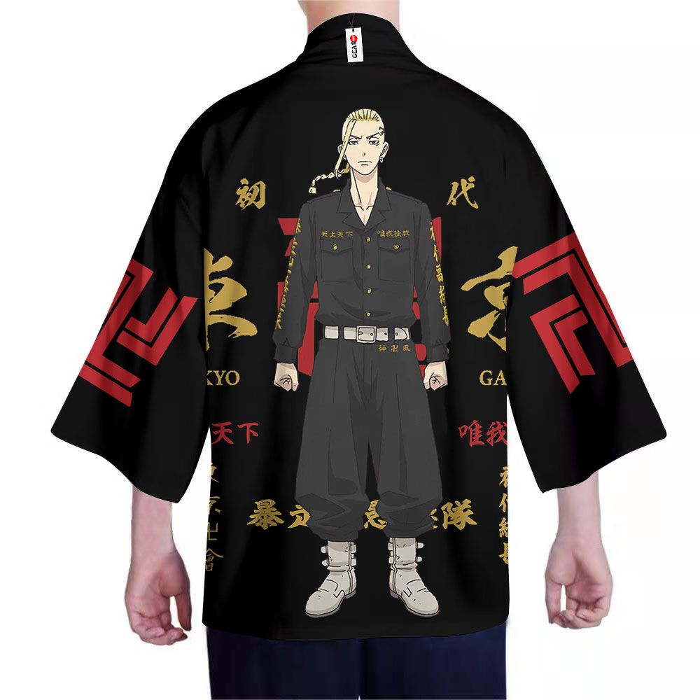 Ken Ryuuguuji Kimono Custom Anime Tokyo Revengers Merch Clothes GOT1308 Unisex / S Official Anime Kimono Merch