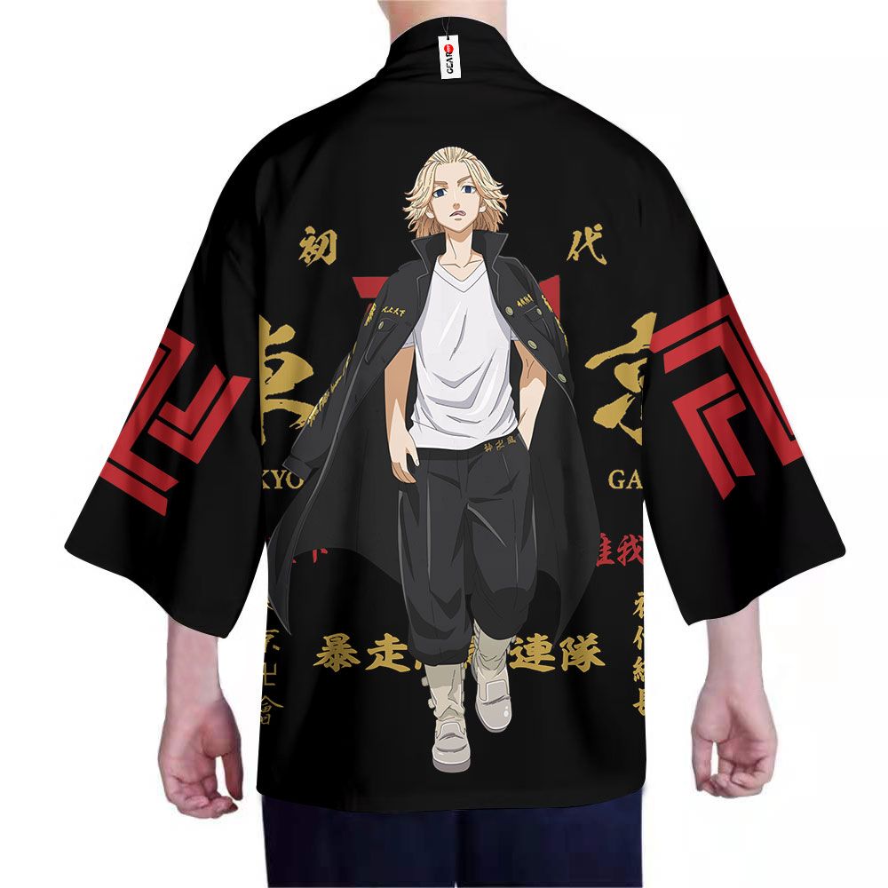 Manjirou Sano Kimono Custom Anime Tokyo Revengers Merch Clothes GOT1308 Unisex / S Official Anime Kimono Merch