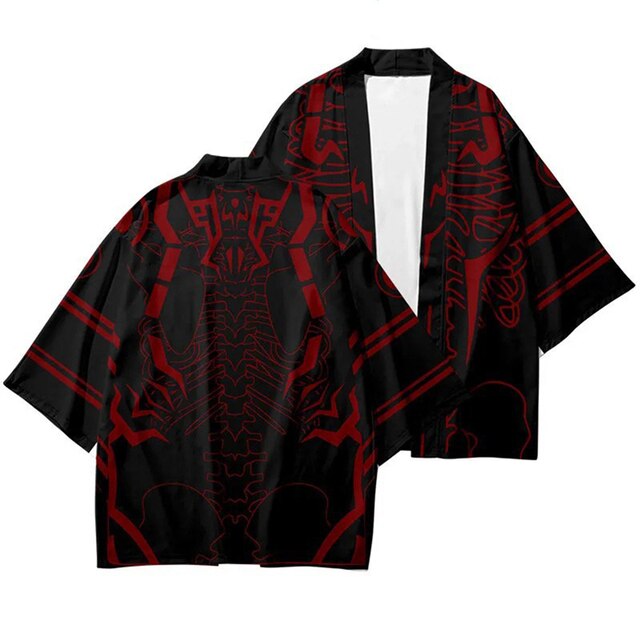Anime Jujutsu Kaisen Gojo Satoru Itadori Yuji Ryomen Sukuna Cosplay Costume Coat Uniform Cloak Tops - Anime Kimono