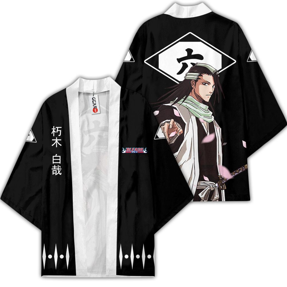 Byakuya Kuchiki Kimono Shirts Custom BL