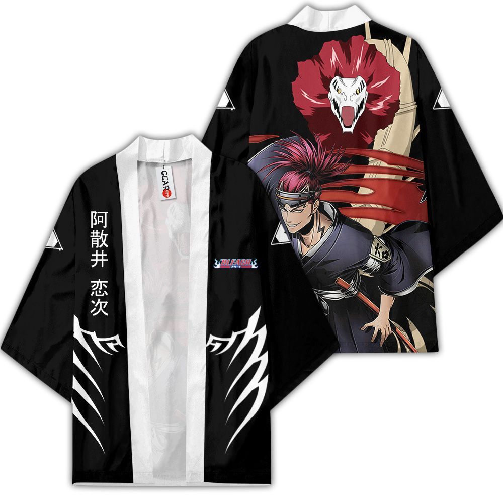 Renji Abarai Kimono Shirts Custom BL