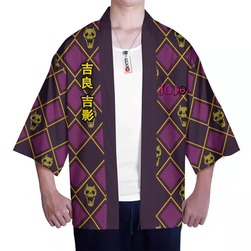 Yoshikage Kira Kimono Shirts Custom JJBAs