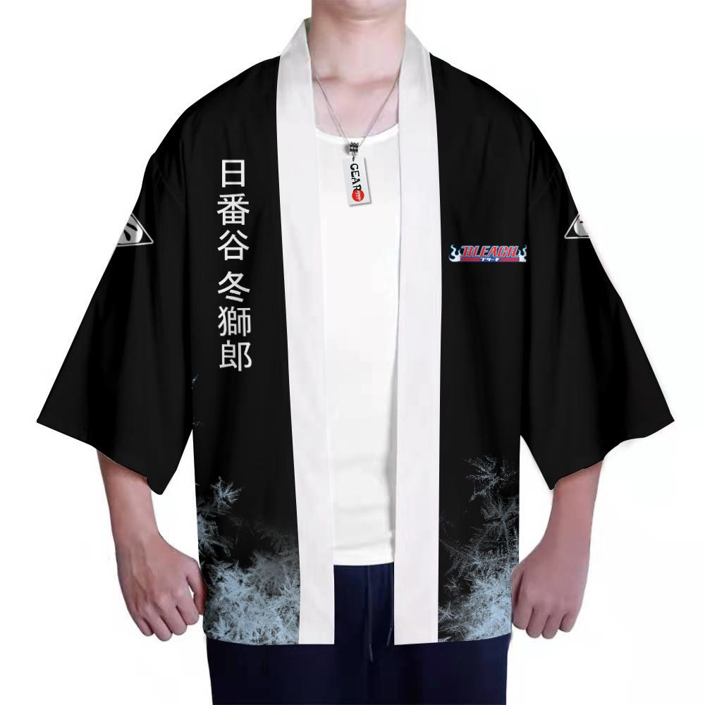 Toshiro Hitsugaya Kimono Shirts Custom BL