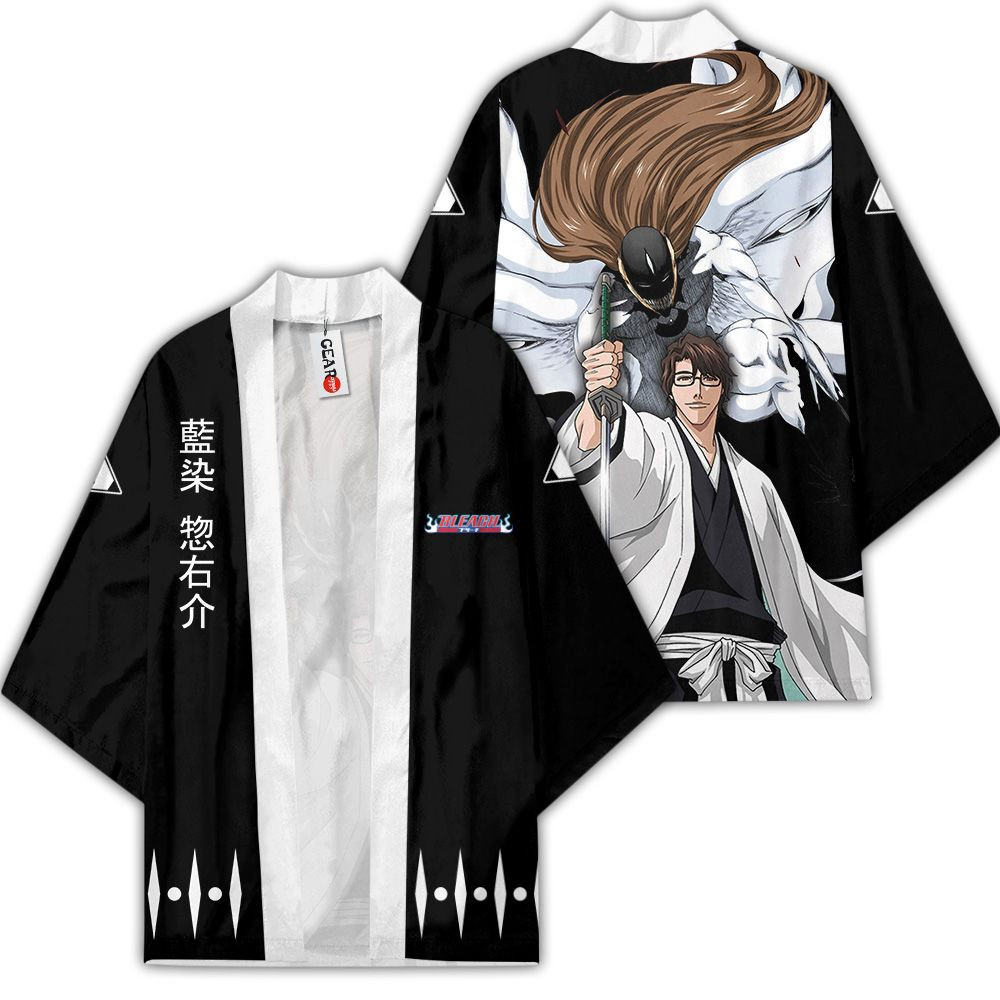 Sosuke Aizen Kimono Shirts Custom BL