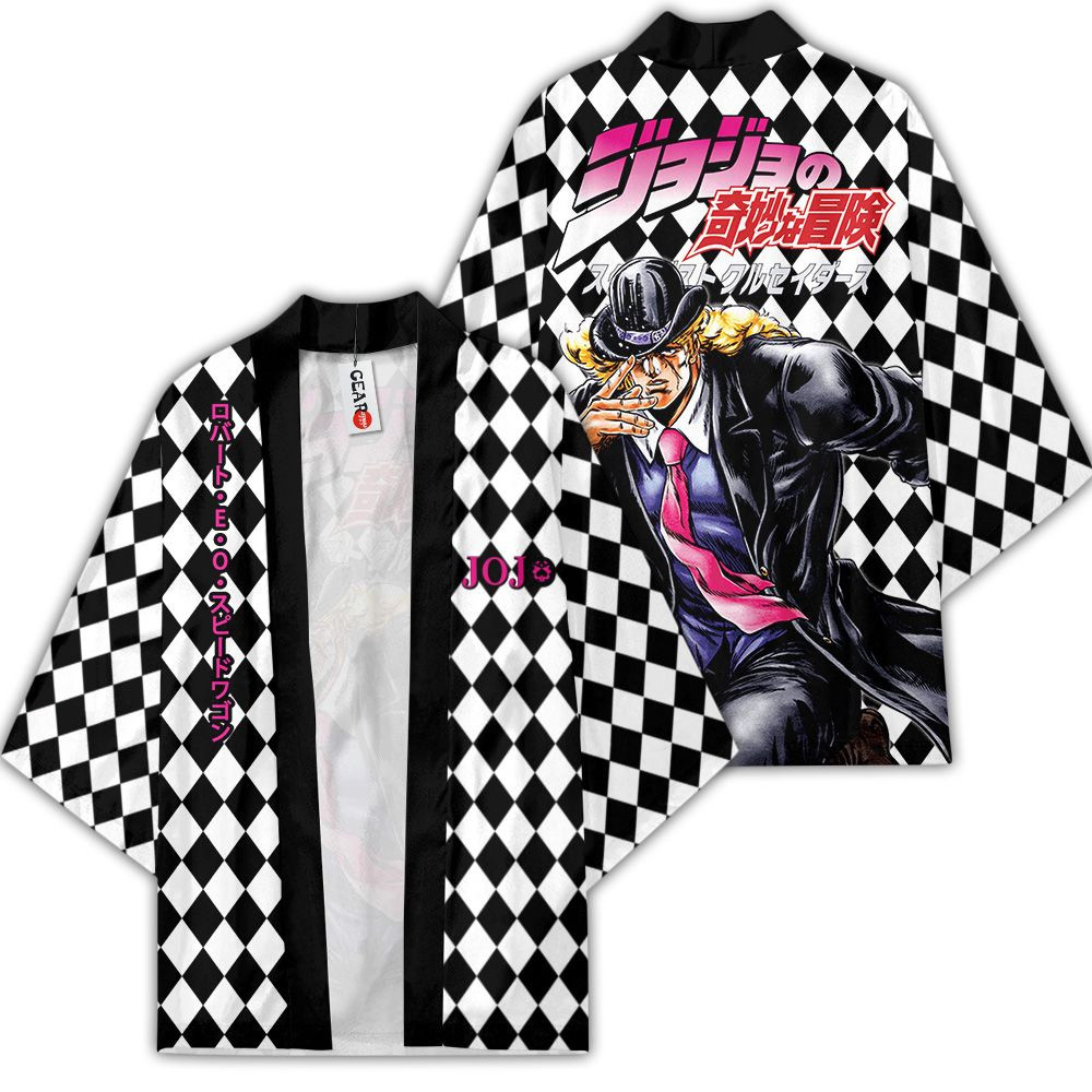 Robert Speedwagon Kimono Shirts Custom JJBAs