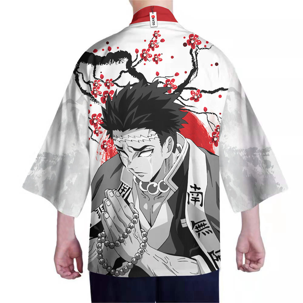 Gyomei Himejima Kimono Shirts Custom Haori Japan Style