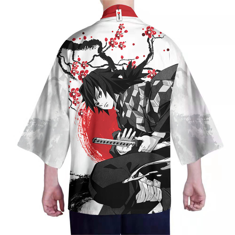 Giyu Tomioka Kimono Shirts Custom Haori Japan Style