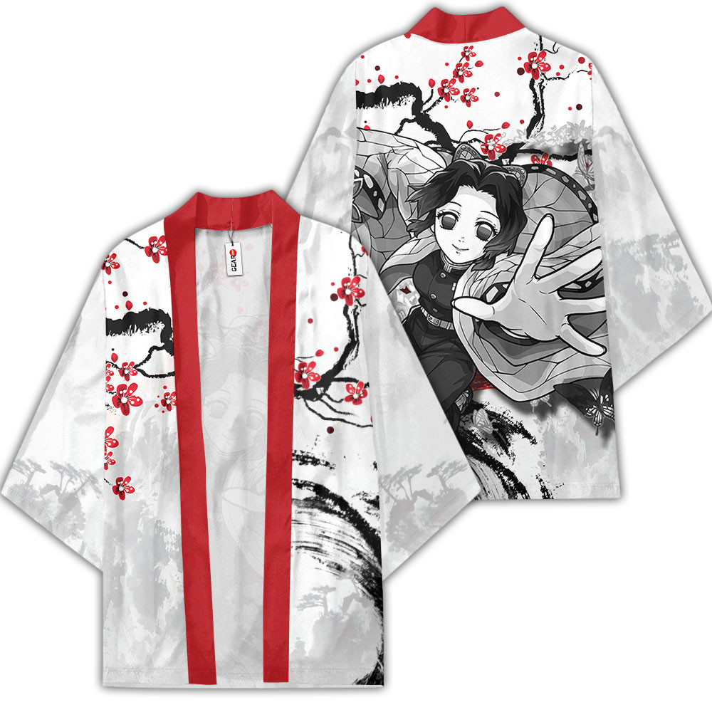Shinobu Kocho Kimono Shirts Custom Haori Japan Style