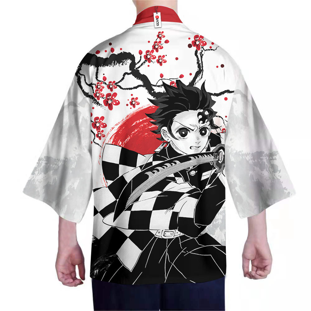 Tanjiro Kimono Shirts Custom Haori Japan Style